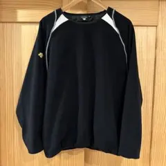 DESCENTE デサント フリースジャケット サイズM プロモデル 野球 黒