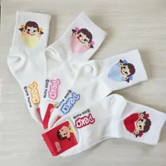 ペコちゃんソックス4足セット