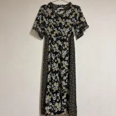 as know as pinky 花柄ワンピース