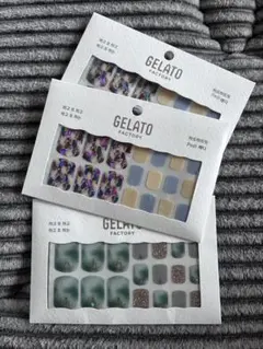 正規品GELATO factoryフットネイルセット