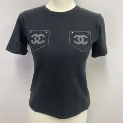 超希少】CHANEL シャネル ココマーク 半袖Tシャツ ヴィンテージ M相当