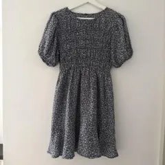 マジェスティックレゴン花柄フレアワンピース　Mのサムネイル