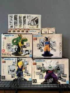 一番くじ ドラゴンボール 40th 其之二　A B D ラスト賞　4種＋おまけ付