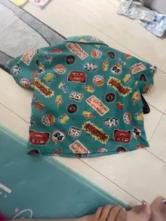 Cars ライトニングマックィーン 総柄シャツ