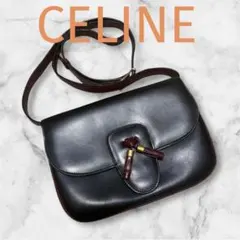 【美品】CELINE セリーヌ フリンジ タッセルミディアム ショルダーバッグのサムネイル