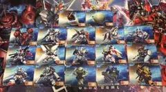 カードダスSDガンダムジージェネレーションPレア全10種類コンプリート