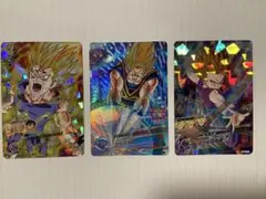 ドラゴンボールヒーローズ ベジータ　悟空　悟飯　セット