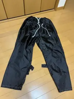 ワークマン ユーティリティナイロン&リップヤッケジップパンツ ブラック M×2のサムネイル