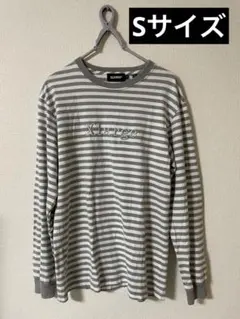 XLARGE ストライプ 長袖カットソー　ロンT Sサイズ
