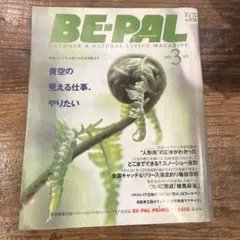 古雑誌(used)BE-PAL2002年3月号 ⚫︎ビーパル小僧の21世紀就職読本