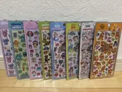 ディズニー ボンボンドロップ、プチドロップステッカー8点セット まとめ売り