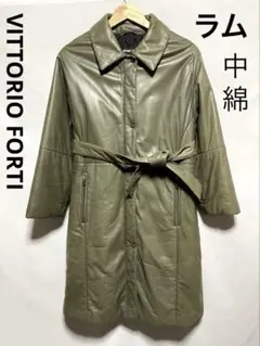 セール☆ VITTORIO FORTI ラムスキンダウンコートのサムネイル