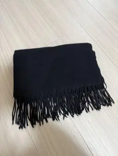 マフラー　黒
