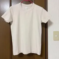 UNIQLO U コットン半袖Tシャツ S ベージュ