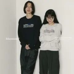 hhoommee ホーミー グレー トレーナー 裏起毛 L