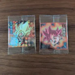 ドラゴンボール 超戦士シールウエハース超 超絶感謝の十周年　2枚セット