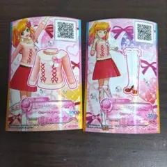 アイカツスターズ カード ウォームピンクコーデ