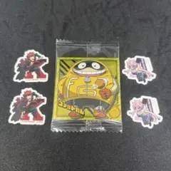 切島鋭児郎・芦戸三奈　フレークシール　ファットガム　ウエハースシール