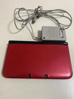 【動作品】3DSLL レッド X ブラック 本体 ニンテンドー 3DS LL 2