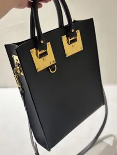 希少・美品✨ソフィーヒュルム アルビオン トートバッグ 2way ネイビーのサムネイル