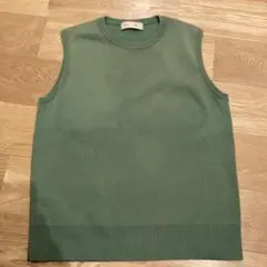 ebure グリーン ノースリーブニットのサムネイル