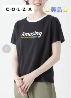 ⭐️美品⭐️ COLZAコルザ リンガーTシャツ