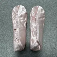 【新品】子供　Ballet-i サテン　バレエシューズ 18.5cmピンク