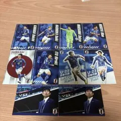 サッカー日本代表 ポテトチップスカード(10枚セット)