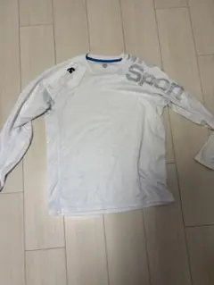 MoveSport 長袖アンダーシャツ L ホワイト