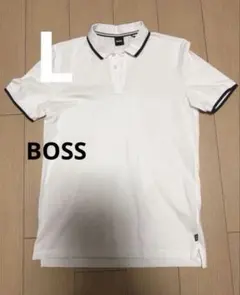 BOSS ポロシャツ ホワイト Lサイズのサムネイル