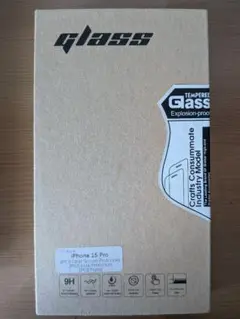 【ガイド枠付き】【iPhone15Pro用】保護フィルム2枚+カメラフィルム2枚