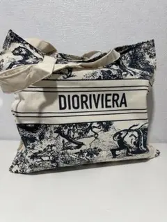 Diorトートバッグディオール トワルドゥジュイ ネイビー✨ノベルティ