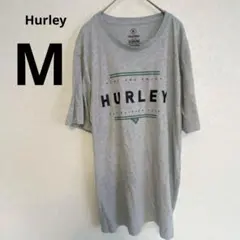 海外古着❣ハーレー 半袖 Tシャツ グレー メンズ M サーフ 春 プリント