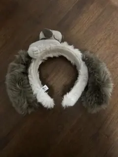 USJカチューシャ スヌーピー　ぬいぐるみ付き