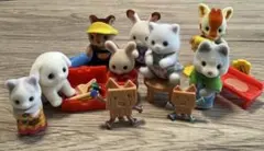 コンプリートセット　赤ちゃん工作だいすきシリーズ　シルバニアファミリー