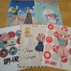 スパイファミリー《SPY×FAMILY》クリアファイル5枚セット