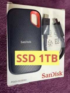 SanDisk Extreme Portable SSD 1TB 本体のサムネイル