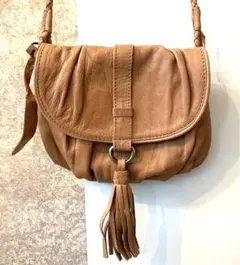 【新品】topshop 本革　ショルダーバッグ　ミニポシェット