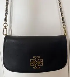 Tory Burch ショルダーバッグ ブラック ゴールドチェーンのサムネイル