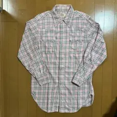 リーバイス ウェスタンシャツ 40 日本製 ショートホーン