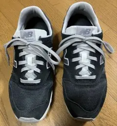 New Balance 373 スニーカー ブラック/グレー 26.5cm 中古