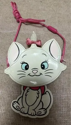 ディズニー　マリーちゃん　パスケース　コインケース