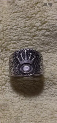 シルバー925 王冠と目のデザインリングsilver925製