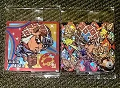 ジョジョの奇妙な冒険シールウエハース　グイード・ミスタ　S・P ２枚セット