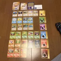 旧裏　ポケモンカードneo　スターターパック　パッケージ他　欠品あり　付き 旧裏 ポケモンカードneo スターターパック パッケージ他 欠品あり