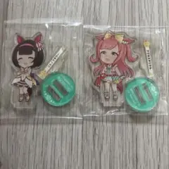 ウマ娘　パドックでポーズ アクリルスタンド ニシノフラワー　アグネスデジタル
