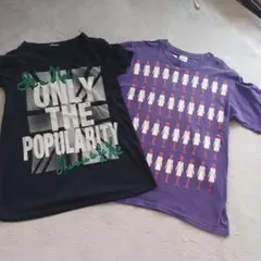 SMITH グラフィックTシャツ とノーブランドTシャツ2枚セット