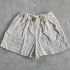 ブランシェス ショートパンツ アイボリー 120