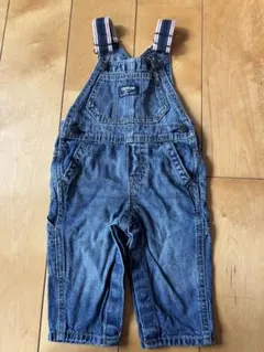 OshKosh デニムオーバーオール 9M
