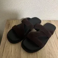 【1回着用】BEAUTY&YOUTH UNITED ARROWS クロスサンダル